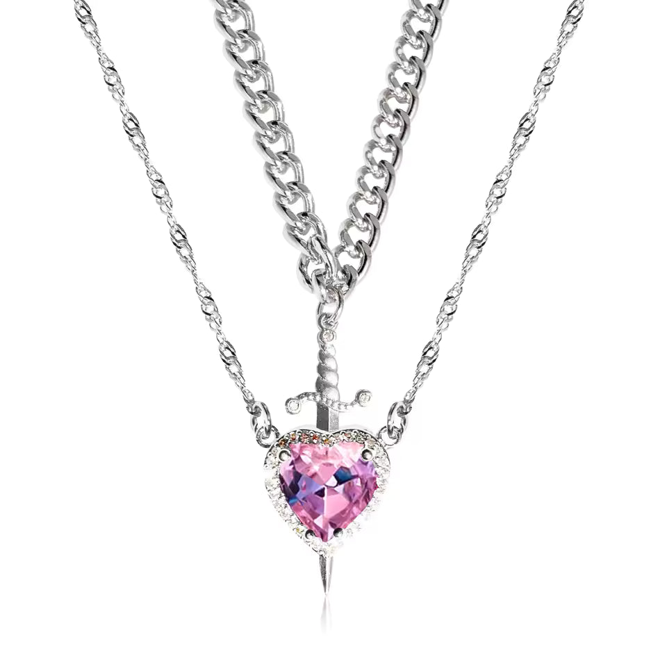 Pierce of Love Necklace Set