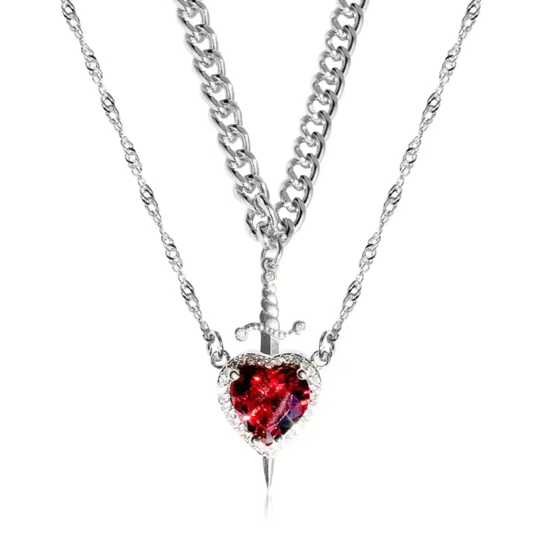 Bound By Heart Necklace Set