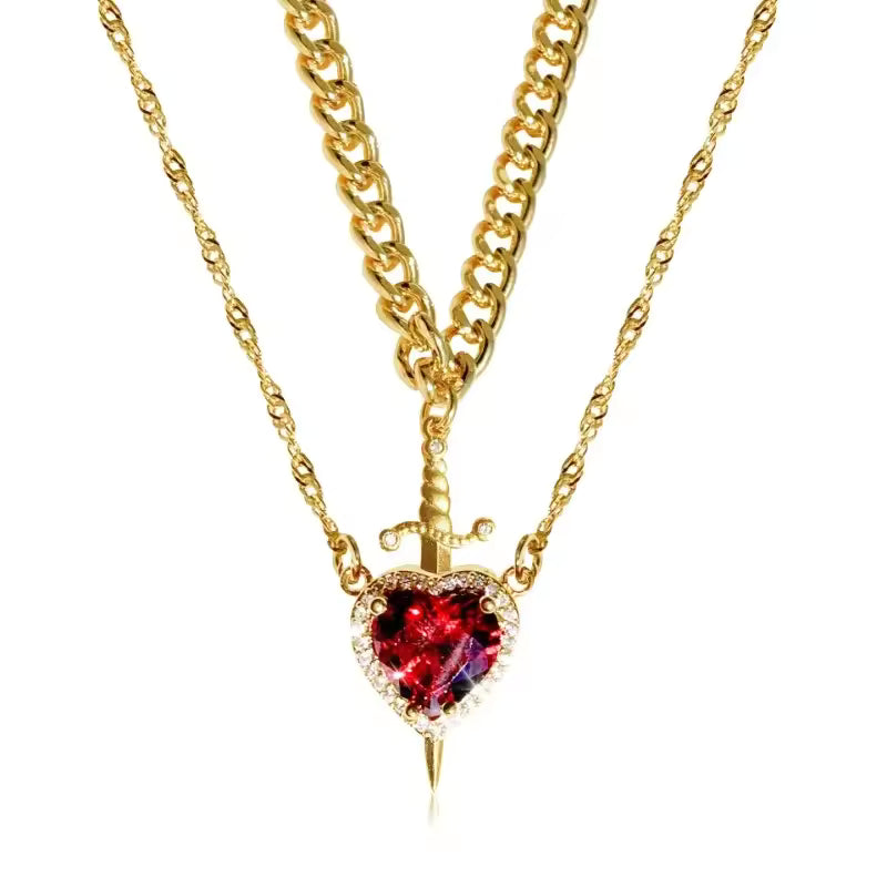 Bound By Heart Necklace Set