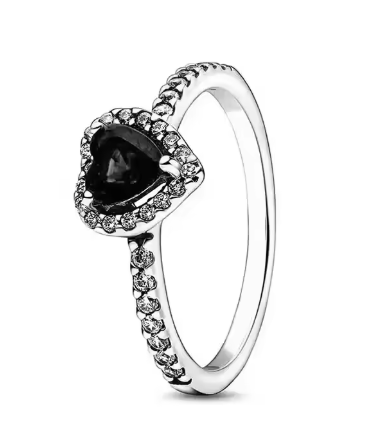 Black Heart ring